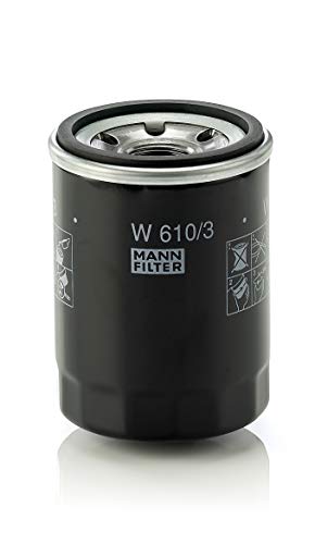MANN-FILTER W 610/3 Filtro de Aceite, para automóviles y vehículos de Utilidad