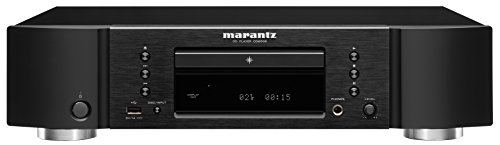 Marantz CD6006 HiFi CD player Negro - Unidad de CD (110 dB, 0,002%, 100 dB, AAC,MP3,WMA, 2-20000 Hz, SACD)