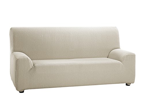 Martina Home Tunez - Funda elástica para sofá, Marfil, 2 Plazas (120-190 cm) Martina Home Tunez - Funda elástica para sofá, Marfil, 2 Plazas (120-190 cm)