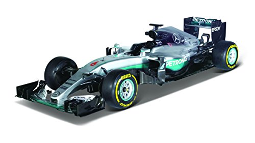 Mercedes AMG Petronas W07 Maqueta de Coche 1:43, Plata