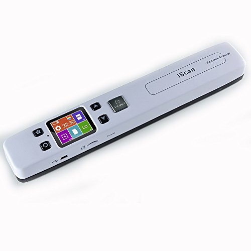 Mini Escáner portátil Escáner de Documentos de Alta Velocidad Escáner Pen 1050 dpi