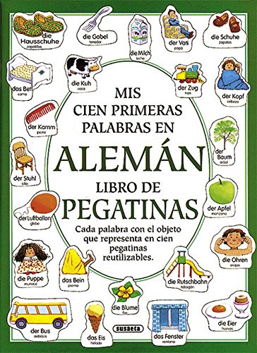 Mis Cien Primeras Palabras En Aleman Libro De Pegatinas