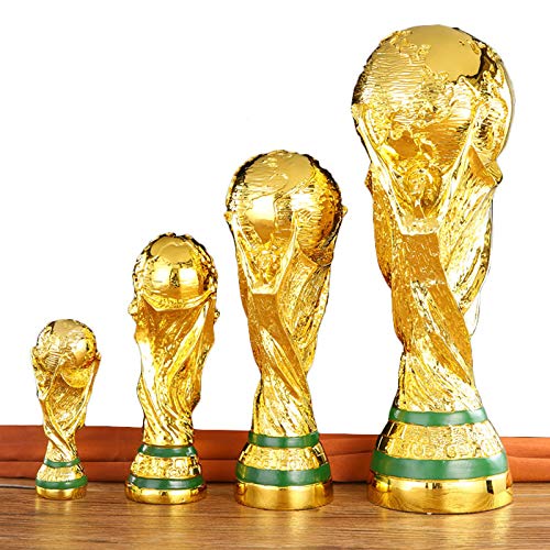 NA Escultura De Trofeo De Premio De FúTbol, ArtesaníAs De RéPlica De Resina De La Copa Mundial De HéRcules, Mejor Regalo De Recuerdo De FanáTico del FúTbol