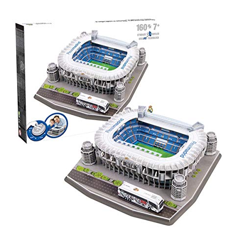 Nanostad - Estadio Santiago Bernabeu, puzzle 3D Nanostad - Estadio Santiago Bernabeu, puzzle 3D