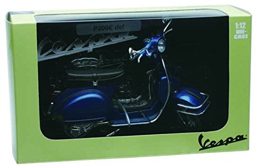 NewRay 42213 - Maqueta de Motocicleta, 1:12 (42213) - Figura Vespa 1978 p200e (16 cm) S U R T I D O