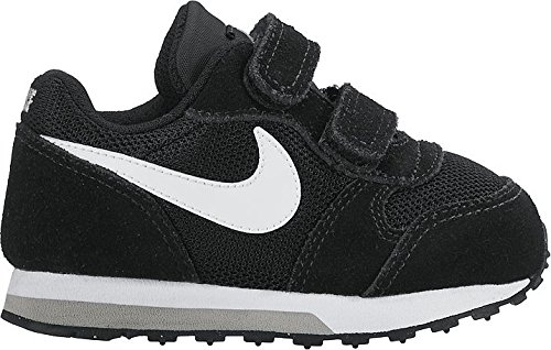 Nike MD Runner 2 (TDV), Zapatillas de Deporte Unisex niño, Negro (Black/White-Wolf Grey 001), 27 EU