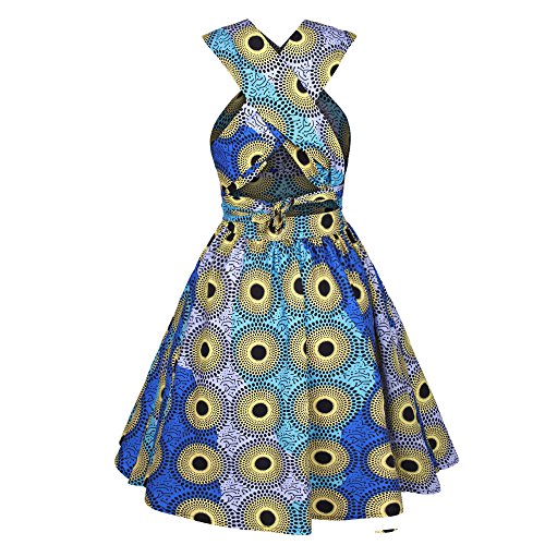 N&j N&jCasual Mini Vestido Faldas Midi con Pliegues de Discoteca Plisadas Impresas Falda Midi Vestido con Cuello en v,G,M N&j N&jCasual Mini Vestido Faldas Midi con Pliegues de Discoteca Plisadas Impresas Falda Midi Vestido con Cuello en v,G,M