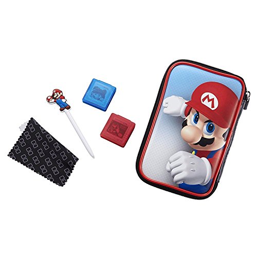 Official Essential Mario Pack - Set de accesorios oficial para Nintendo New 3DS XL / 3DS X, con funda para la 3DS y juegos, 4 diseños a elegir Mario Conjunto Official Essential Mario Pack - Set de accesorios oficial para Nintendo New 3DS XL / 3DS X, con funda para la 3DS y juegos, 4 diseños a elegir Mario Conjunto