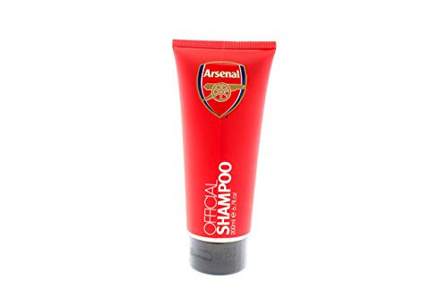 Oficial ARSENAL FC Champú. Producto con licencia oficial. Un gran regalo de Fútbol para Arsenal Fans. Ideal para día del padre, cumpleaños, Navidad y regalo de cumpleaños