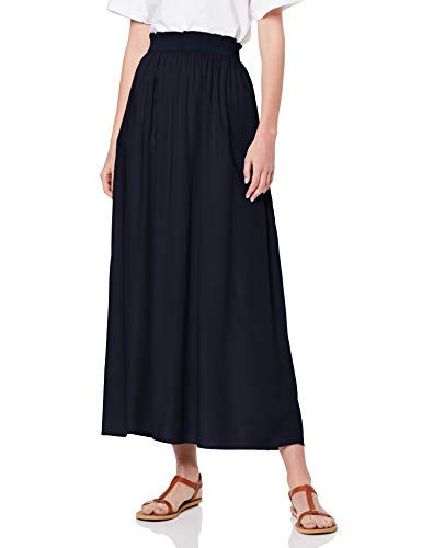 Only Onlvenedig Paperbag Long Skirt Wvn Noos Falda, Azul (Night Sky Night Sky), 38 (Talla del Fabricante: Small) para Mujer