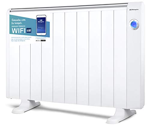 Orbegozo RRW 2000 - Emisor térmico bajo consumo Wi-Fi, 2000 W, pantalla digital LCD, programable, conexión inalámbrica mediante Orbegozo APP Orbegozo RRW 2000 - Emisor térmico bajo consumo Wi-Fi, 2000 W, pantalla digital LCD, programable, conexión inalámbrica mediante Orbegozo APP