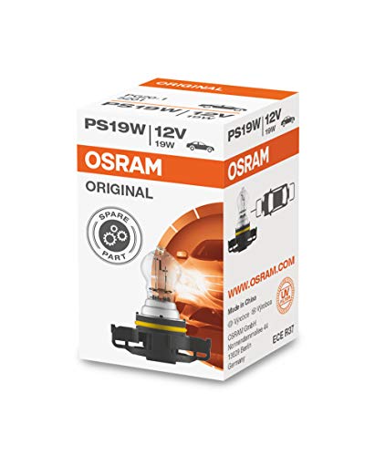 OSRAM Original PS19W señalización halógena, circulación Diurna DRL, luz de Marcha atrás, 5201, 12V, Caja (1 lámpara)