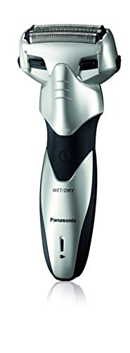 Panasonic ES-SL33-S503 - Afeitadora eléctrica para hombre, Wet&Dry, recargable, 3 hojas de acero inoxidable, 13.000 oscilaciones, 100% lavable, plata