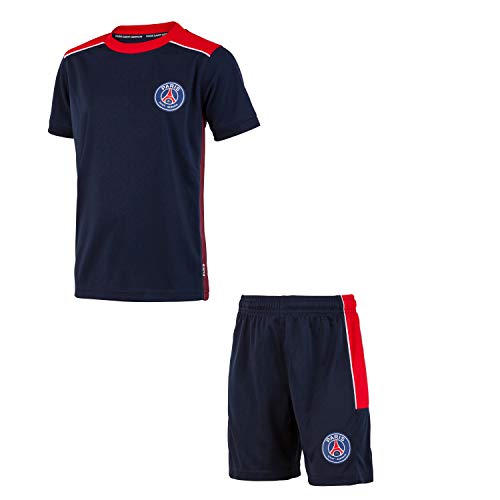 PARIS SAINT GERMAIN Camiseta + Pantalón Corto PSG - Colección Oficial Talla niño 4 años