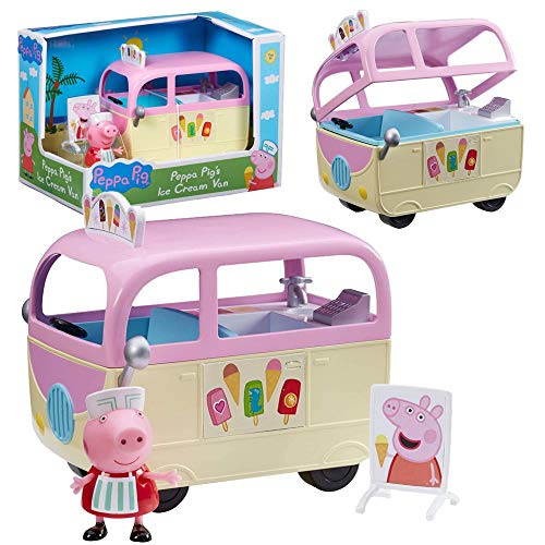 Peppa Pig Selección de Vehículos Juego Figura y Accesorios, Figura:Ice Cream Van