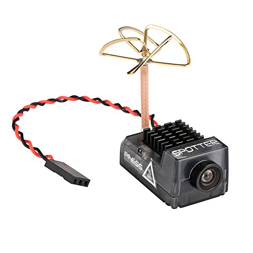Petite caméra de Surveillance Hankermall V2 Micro FPV AIO - 5,8 Go - Micro OSD intégré - Champ de Vision de 170° - 700TVL - Émetteur vidéo 40 CH - VTX - Pour Drone Mini FPV RC