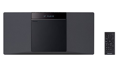 Pioneer X-SMC02-W - Microcadena slim (CD, Bluetooth) color negro