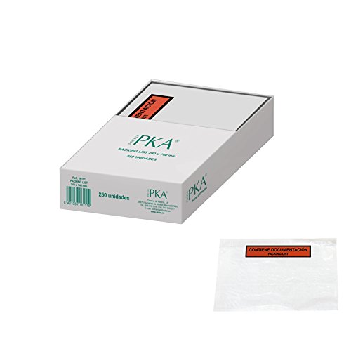 PKA Packing List - Sobres, 240 x 140 mm, 250 unidades PKA Packing List - Sobres, 240 x 140 mm, 250 unidades