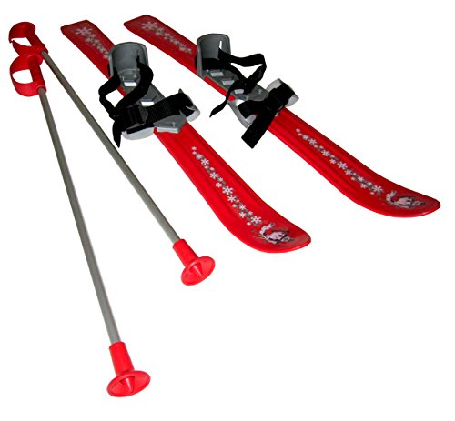 Plastkon Baby Ski 2012 - Fijaciones de esquí Alpino, Color Rojo, Talla 70 cm Plastkon Baby Ski 2012 - Fijaciones de esquí Alpino, Color Rojo, Talla 70 cm