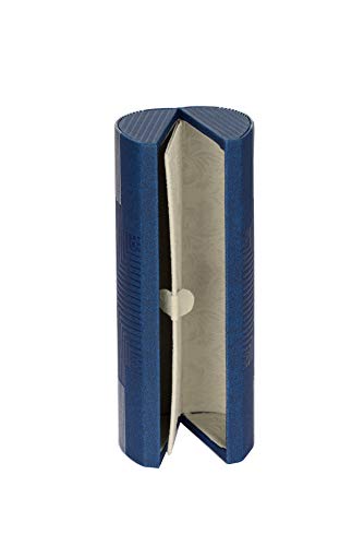 Práctico estuche doble para gafas "Twin Cosy" para 2 gafas con imán, resistente y elegante azul oscuro Práctico estuche doble para gafas "Twin Cosy" para 2 gafas con imán, resistente y elegante azul oscuro