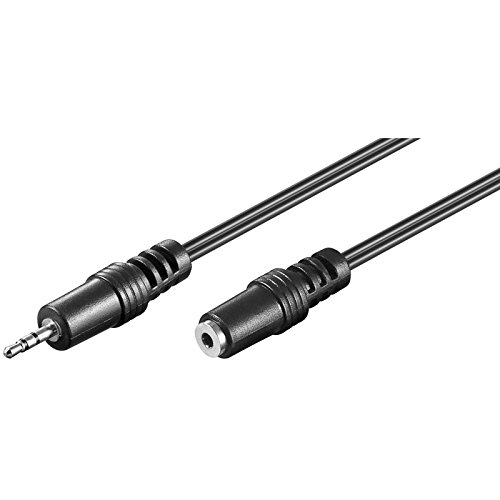 Premium Cord - Cable alargador (Clavija de 2,5 mm, 2 m)