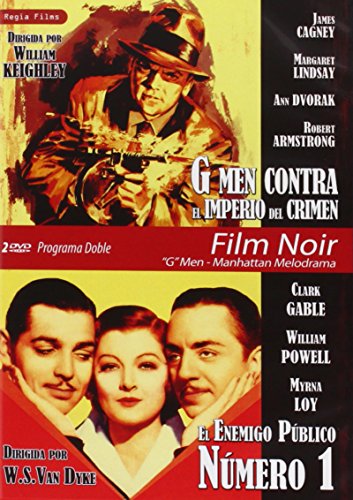 Programa Doble - Film Noir G Men - Manhattan Melodrama (G Men Contra El Imperio Del Crimen + El Enemigo Público Número 1) [DVD]