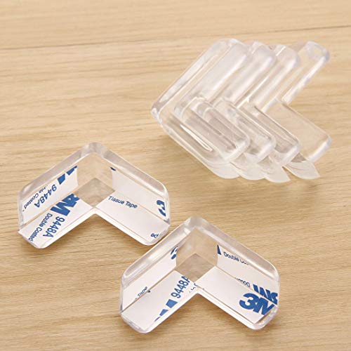 Protector de Esquina Wemk, 12 Unidades Protecciones de Esquina para Muebles, Transparentes Protección contra Impactos para Bebés y Niños, Suave y sin Olor, con Cinta Adhesiva Extra Protector de Esquina Wemk, 12 Unidades Protecciones de Esquina para Muebles, Transparentes Protección contra Impactos para Bebés y Niños, Suave y sin Olor, con Cinta Adhesiva Extra