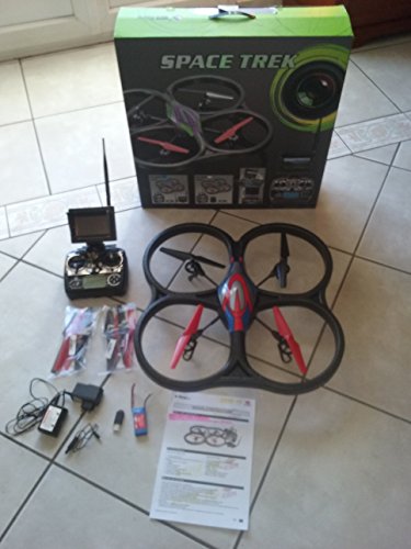 RC cuadricóptero – Dron WLToys V666 5.8 GHz FPV – Cámara HD – Monitor Tiempo real RC cuadricóptero – Dron WLToys V666 5.8 GHz FPV – Cámara HD – Monitor Tiempo real