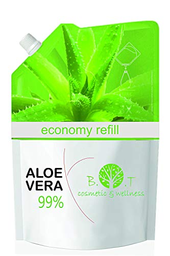 Recarga Ahorro 99% Gel Puro de Aloe Vera 500 ml - recarga económica Recarga Ahorro 99% Gel Puro de Aloe Vera 500 ml - recarga económica