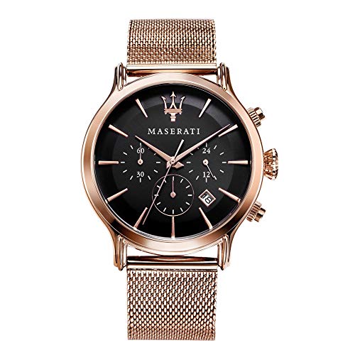 Reloj para Hombre, Colección Epoca, Movimiento de Cuarzo, cronógrafo, en Acero y PVD Oro Rosa - R8873618005 Reloj para Hombre, Colección Epoca, Movimiento de Cuarzo, cronógrafo, en Acero y PVD Oro Rosa - R8873618005