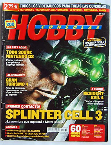 Revista Hobby Consolas Nº 162. Splinter Cell 3 + Póster doble