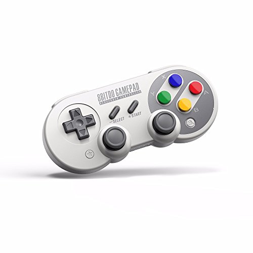 RunSnail Mando para Switch PC, 8Bitdo SF30 Pro Inalámbrico Gamepad Controller para PC, Windows, Android, Raspberry Pi, macOS, Steam