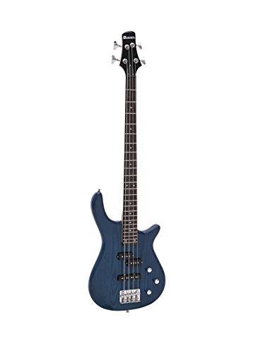 S de Graves Rhyolite con Accesorios, Color Azul – Bass Guitarra para Banda/Etapa Bass con Sonido – Diversidad – klangbeisser