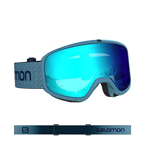 Salomon, Four Seven, Máscara de esquí unisex, Azul/Universal Mid Blue, L40844000