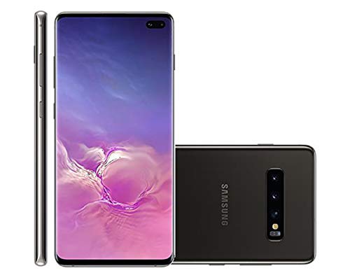 SAMSUNG Galaxy S10 + Plus + 128 GB 8 GB de RAM SM-G975F / DS Dual Sim 6.4" LTE Smartphone Desbloqueado de fábrica Modelo Internacional (Prisma Negro) SAMSUNG Galaxy S10 + Plus + 128 GB 8 GB de RAM SM-G975F / DS Dual Sim 6.4" LTE Smartphone Desbloqueado de fábrica Modelo Internacional (Prisma Negro)
