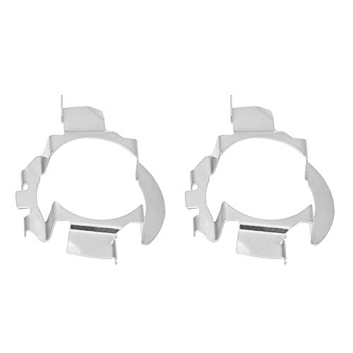 SANON 1 par de Soporte de Retención Del Adaptador de Faro Led H7 para Bm- Merced-Au- Bui- Niss- SANON 1 par de Soporte de Retención Del Adaptador de Faro Led H7 para Bm- Merced-Au- Bui- Niss-