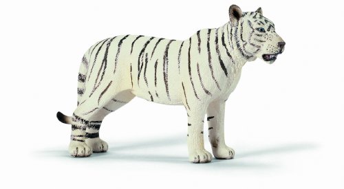 Schleich 14383  -  Figura/ Miniatura La Vida Silvestre, el Tigre, Blanco