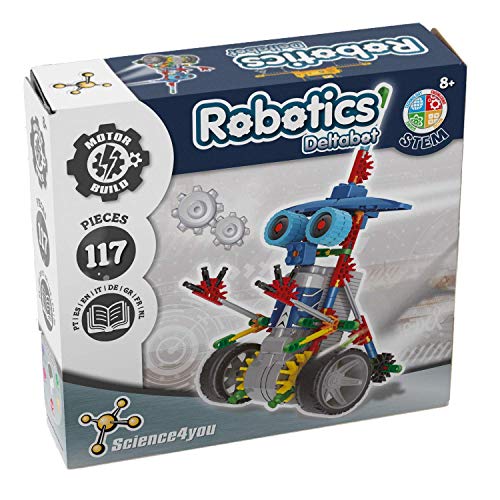 Science4you-Robotics Robotics Deltabot - Juguete Científico y Educativo Stem para Niños +8 Años, Multicolor, Regular (605169) Science4you-Robotics Robotics Deltabot - Juguete Científico y Educativo Stem para Niños +8 Años, Multicolor, Regular (605169)