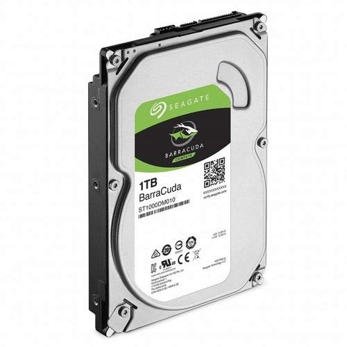 Seagate Barracuda - Disco Duro Interno de 1 TB, Color Plata