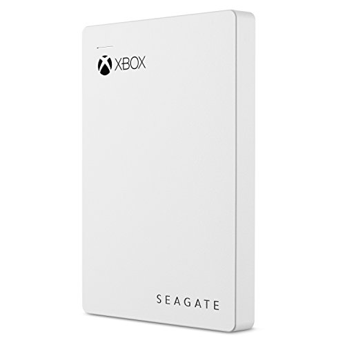 Seagate Game Drive para Xbox, 2TB, Disco duro externo, HDD portátil, USB 3.0, Blanco, diseñado para Xbox One, 1 meses de suscripción a Xbox Game Pass (STEA2000417)