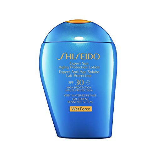 Shiseido Loción solar protectora antienvejecimiento SPF 30, 100 ml