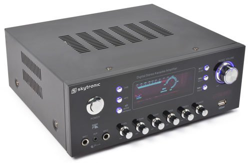 Skytronic 103.206 - Amplificador con entrada micros