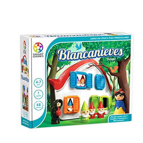 smart games- Blancanieves Deluxe, Juego de ingenio (Ludilo SG024ES) smart games- Blancanieves Deluxe, Juego de ingenio (Ludilo SG024ES)