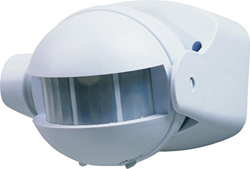 Smartwares 10.017.10 - Detector de Movimiento ES34, 180°, Uso Interior y Exterior Smartwares 10.017.10 - Detector de Movimiento ES34, 180°, Uso Interior y Exterior