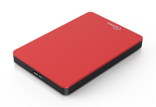 Sonnics 250GB Rojo Disco duro externo portátil USB 3.0 de alta velocidad de transferencia para uso con Windows PC, Apple Mac y XBOX 360