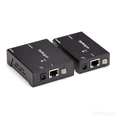 StarTech ST121HDBTE - Kit Extensor de señal de Video y Audio HDMI por Cable Ethernet UTP Cat5, Cat6, 70 m
