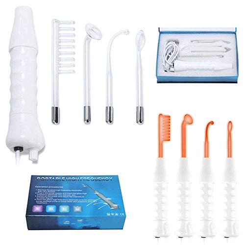 SuperMega® 006A - Alta Frecuencia Estetica Facial, Maquina cuidado facial para Quitar Arrugas, Acné y Alopecia con 4 Electrodos SuperMega® 006A - Alta Frecuencia Estetica Facial, Maquina cuidado facial para Quitar Arrugas, Acné y Alopecia con 4 Electrodos