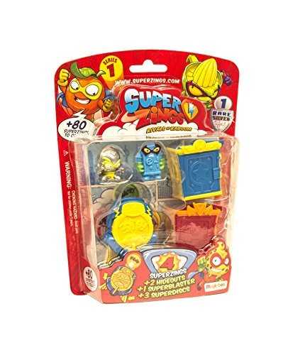 Superzings- Rivals of Kaboom Blíster Hideout, Color surtidos (Magic Box Int Toys SZ1P0600)