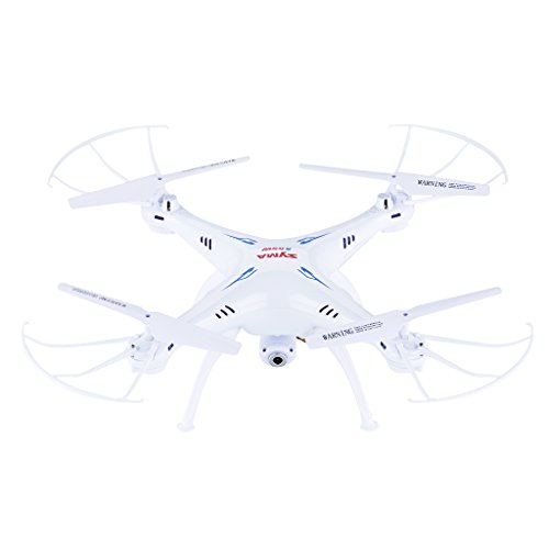 Syma - X5SW Explorers, Drone con cámara, (FPV,RTF RC Cuadricóptero, WiFi Cámara interna, 2.4GHz, 4 Canales, 6 Axis) (Blanco)