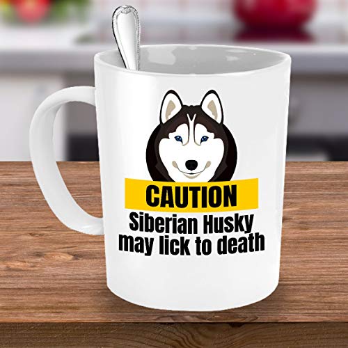 Taza de café Husky siberian Husky Mom, regalo de Husky Siberian Husky Mascota, regalo para ella 317 J